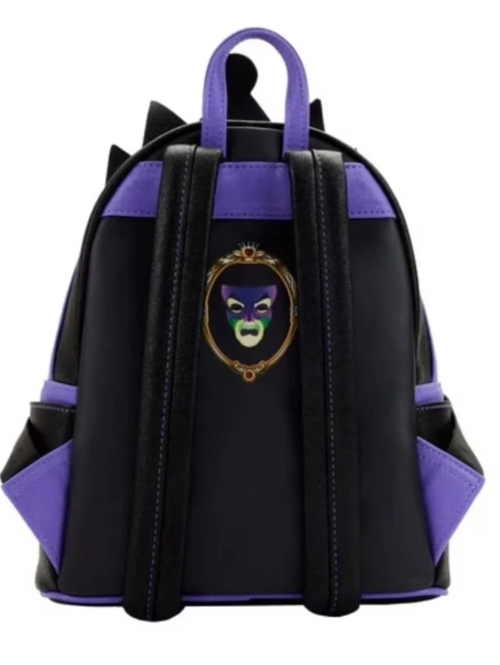 Disney Loungefly Villains Scene Evil Queen Apple Mini Backpack, NWT